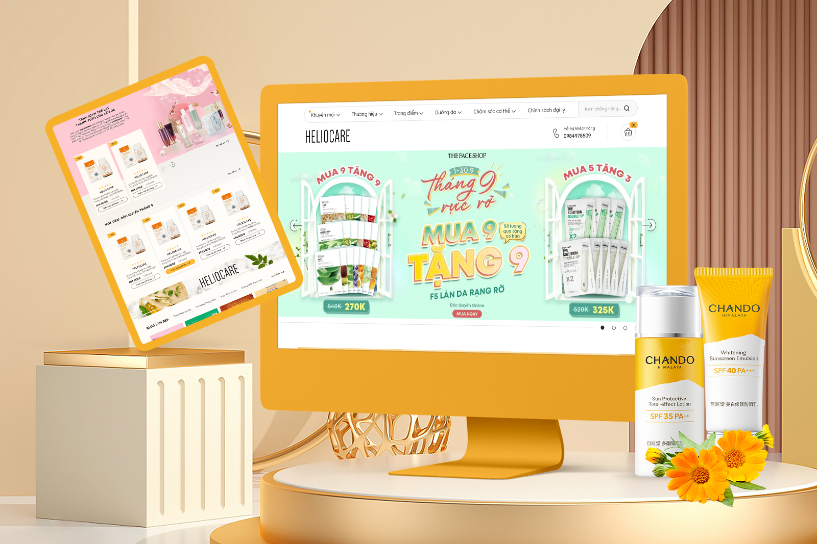 Enhance Your Beauty with Skincare Products on the HelioCare Website